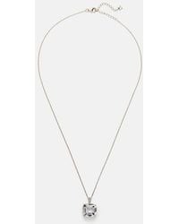 Mateo - 14Kt Necklace With Topaz And Diamonds - Lyst