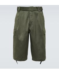 KENZO - Shorts cargo in cotone - Lyst