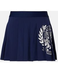 Polo Ralph Lauren - X Wimbledon Logo Pleated Tennis Skirt - Lyst