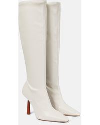 Gia Borghini - Rosie 8 Faux Leather Knee-high Boots - Lyst