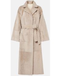 Brunello Cucinelli - Reversible Shearling And Leather Coat - Lyst
