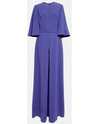 Elie Saab - Crepe Jumpsuit - Lyst