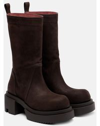 Rick Owens - Leather Ankle Boots - Lyst