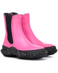 Marni Stivaletti in pelle - Rosa