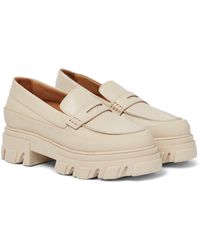 Ganni Exclusive To Mytheresa – Leather Loafers - Multicolour
