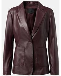 JOSEPH - Leather Blazer - Lyst