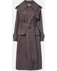 Victoria Beckham - Philippa Cotton Trench Coat - Lyst