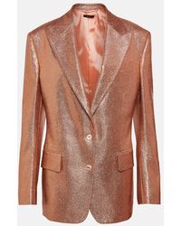 Tom Ford - Blazer Iridescent Sable - Lyst