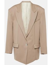 The Attico - Oversized Wool Blazer - Lyst
