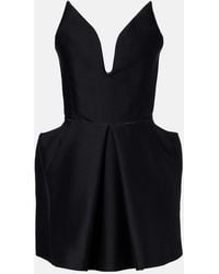 Maticevski - Le Petite Wool And Silk Minidress - Lyst