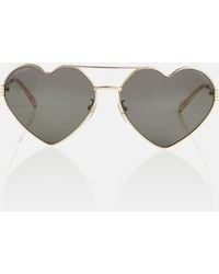 Gucci - Heart-shaped Sunglasses - Lyst