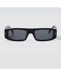 Fendi - Ff Squared Rectangular Sunglasses - Lyst