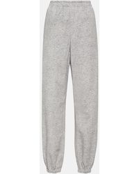 Bottega Veneta - Trompe L'Oil Jogginghose Aus Leder - Lyst