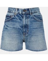 Nili Lotan - Cobain Denim Shorts - Lyst