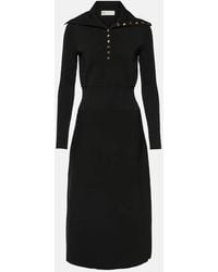 Tory Burch - Pulloverkleid Aus Einem Baumwollgemisch - Lyst