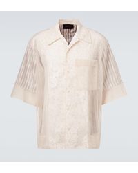 Simone Rocha - Camicia Patchwork Con Pizzo - Lyst