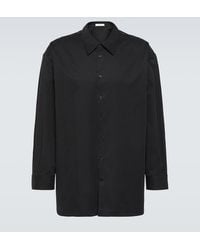 The Row - Lukre Oversized Cotton-Blend Poplin Shirt - Lyst