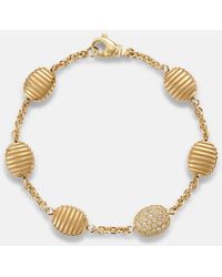 Pamela Zamore - Isla Station 18Kt Bracelet With Diamonds - Lyst