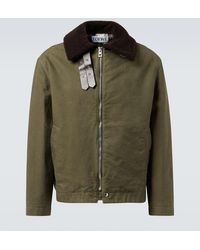 Loewe - Jacket With Collar - Lyst