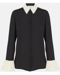 Valentino - Georgette Blouse 38 - Lyst