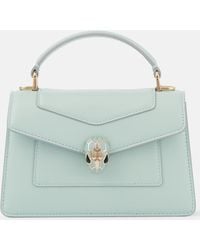BVLGARI - Serpenti Forever Leather Tote Bag - Lyst