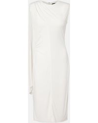 Tom Ford - Cutout Shoulder-Drape Viscose Crepe Jersey Cocktail Dress - Lyst