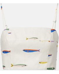 STAUD - Top Cropped Federico - Lyst