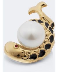 PUCCI - Fish Embellished Enamel Ring - Lyst