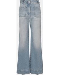 Victoria Beckham - Alina High-rise Wide-leg Jeans - Lyst