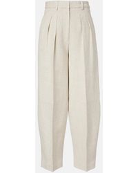 Altuzarra - Dash Cropped Barrel-Leg Pants - Lyst