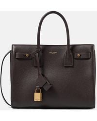 Saint Laurent - Sac De Jour Baby Leather Tote Bag - Lyst
