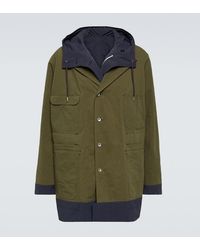 Sacai - Reversible Cotton-Blend Ripstop Coat - Lyst