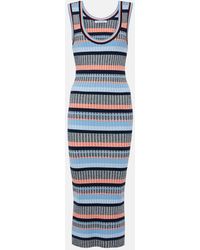 Veronica Beard - Abito Midi Fabiana - Lyst