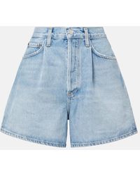 Agolde - Rhoda High-Rise Denim Shorts - Lyst