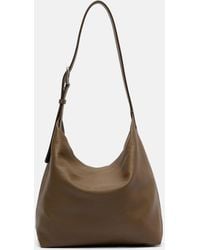 The Row - Isa Leather Shoulder Bag - Lyst