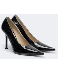 Christen - Helix Snake-Effect Leather Pumps - Lyst
