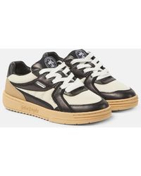 Palm Angels - Baskets university new york blanc cassé et noir - Lyst