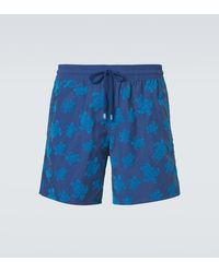 Vilebrequin - Moorea Printed Swim Trunks - Lyst