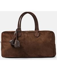 Magda Butrym - Brigitte Large Suede Duffel Bag - Lyst