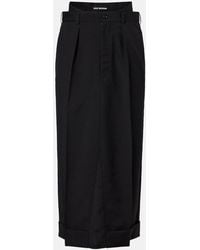 Junya Watanabe - Pleated Midi Skirt - Lyst