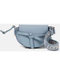 Loewe - Gate Dual Mini Leather Shoulder Bag - Lyst