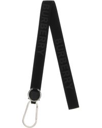 Burberry Logo Detail Lanyard - Black