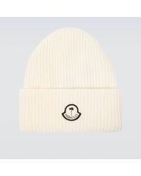 Moncler Genius - X Palm Angels Ribbed-knit Wool Beanie - Lyst