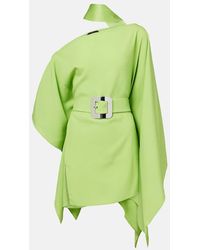 ‎Taller Marmo - Taylor One-Shoulder Belted Kaftan - Lyst