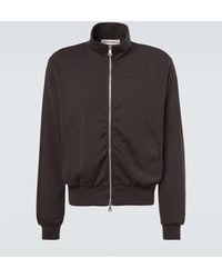 Our Legacy - Mob Ribbed-Knit Cotton-Blend Bomber Jacket - Lyst