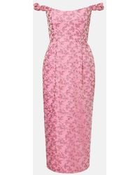 Markarian - Amina Sequined Midi Dress - Lyst