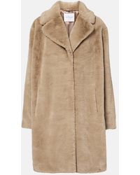 Velvet - Evalyn Faux Fur Coat - Lyst