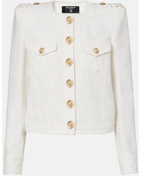 Balmain - Denim Jacket - Lyst
