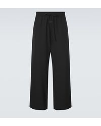 Fear Of God - Virgin Wool Wide-Leg Pants - Lyst