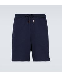 Thom Browne - Checked Cotton Shorts - Lyst